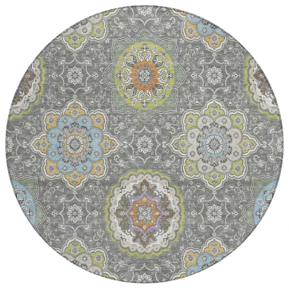 Chantille ACN2667 Gray 8' x 8' Rug