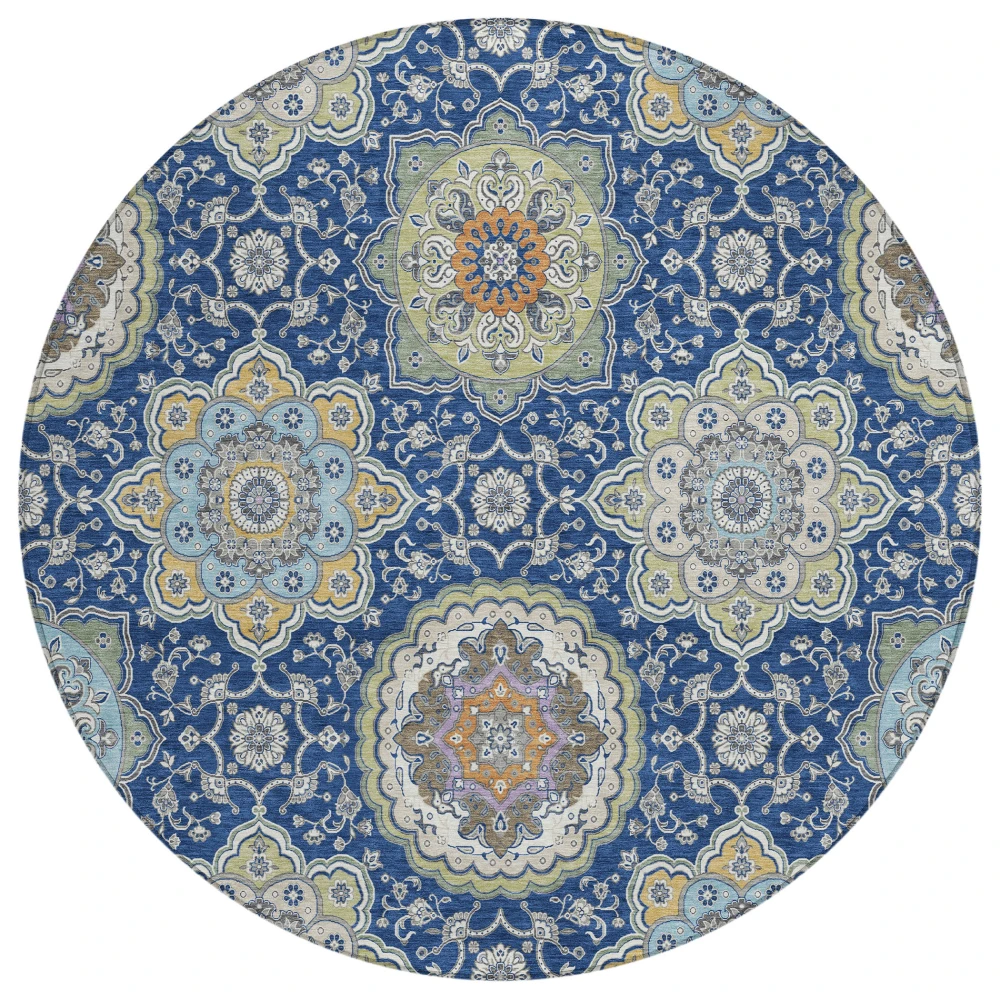 Chantille ACN2667 Navy 8' x 8' Rug