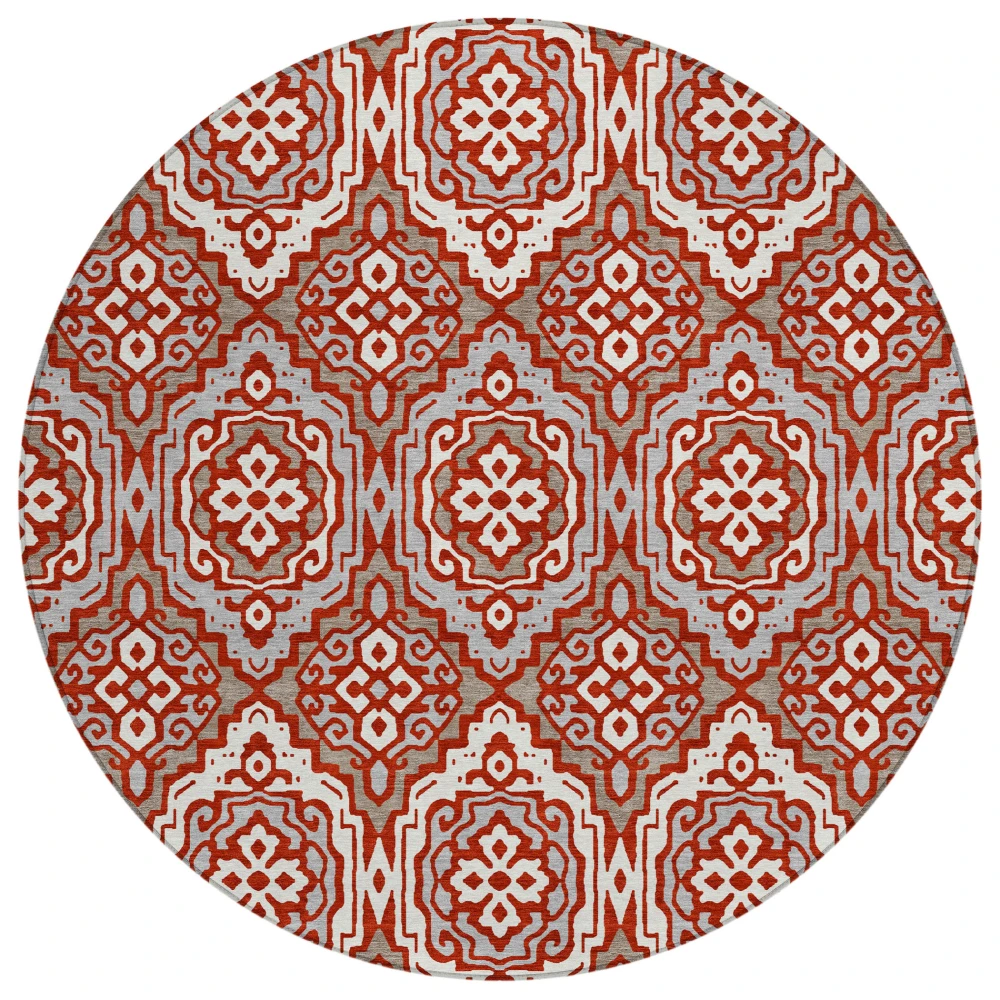 Chantille ACN2669 Red 8' x 8' Rug