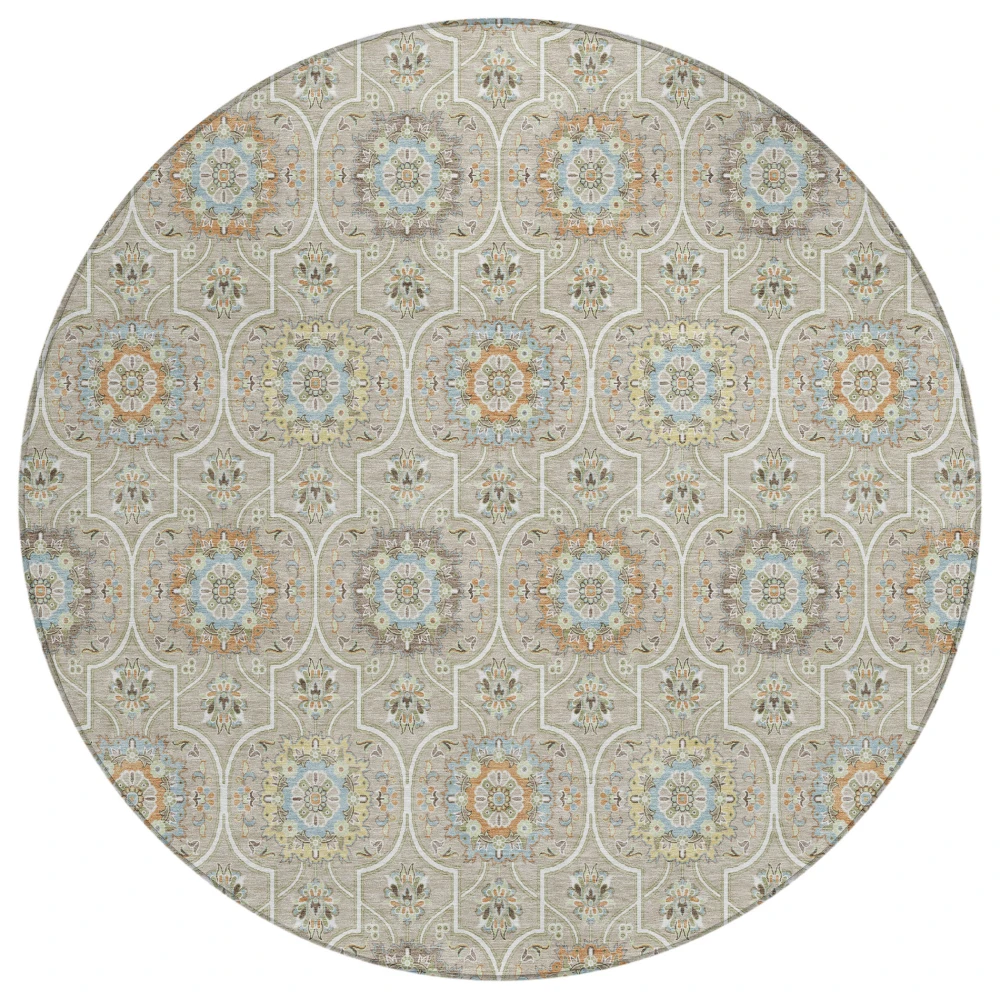 Chantille ACN2670 Beige 8' x 8' Rug