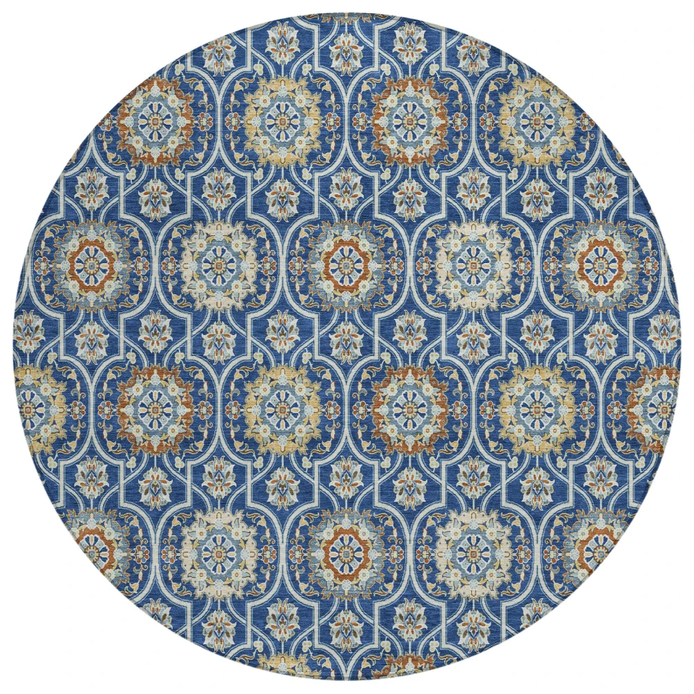Chantille ACN2670 Navy 8' x 8' Rug