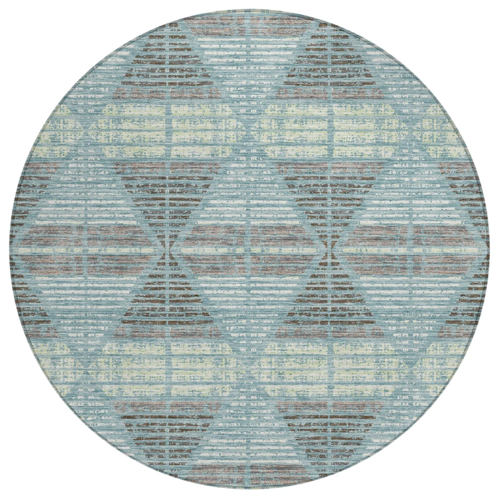 Chantille ACN2671 Teal 8' x 8' Rug