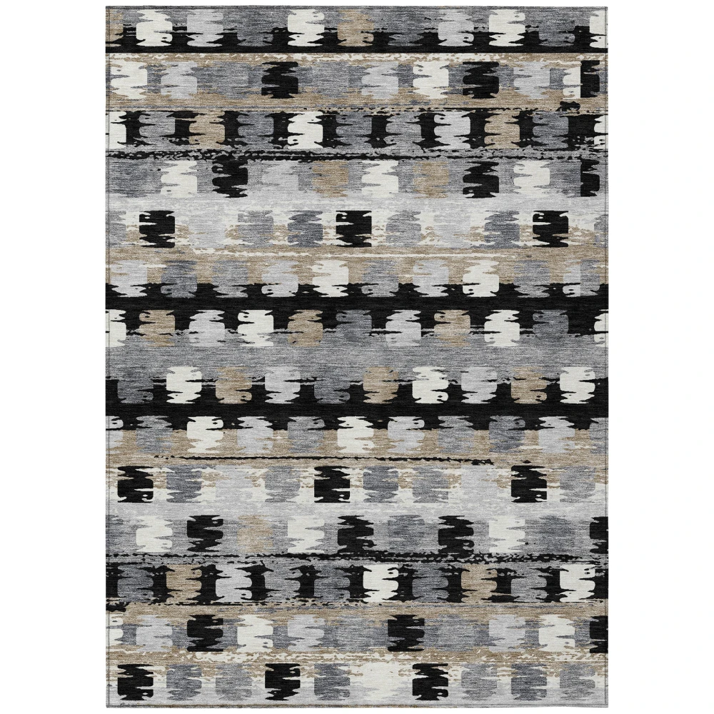 Chantille ACN2673 Black 3' x 5' Rug