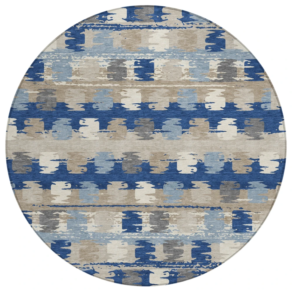 Chantille ACN2673 Navy 8' x 8' Rug