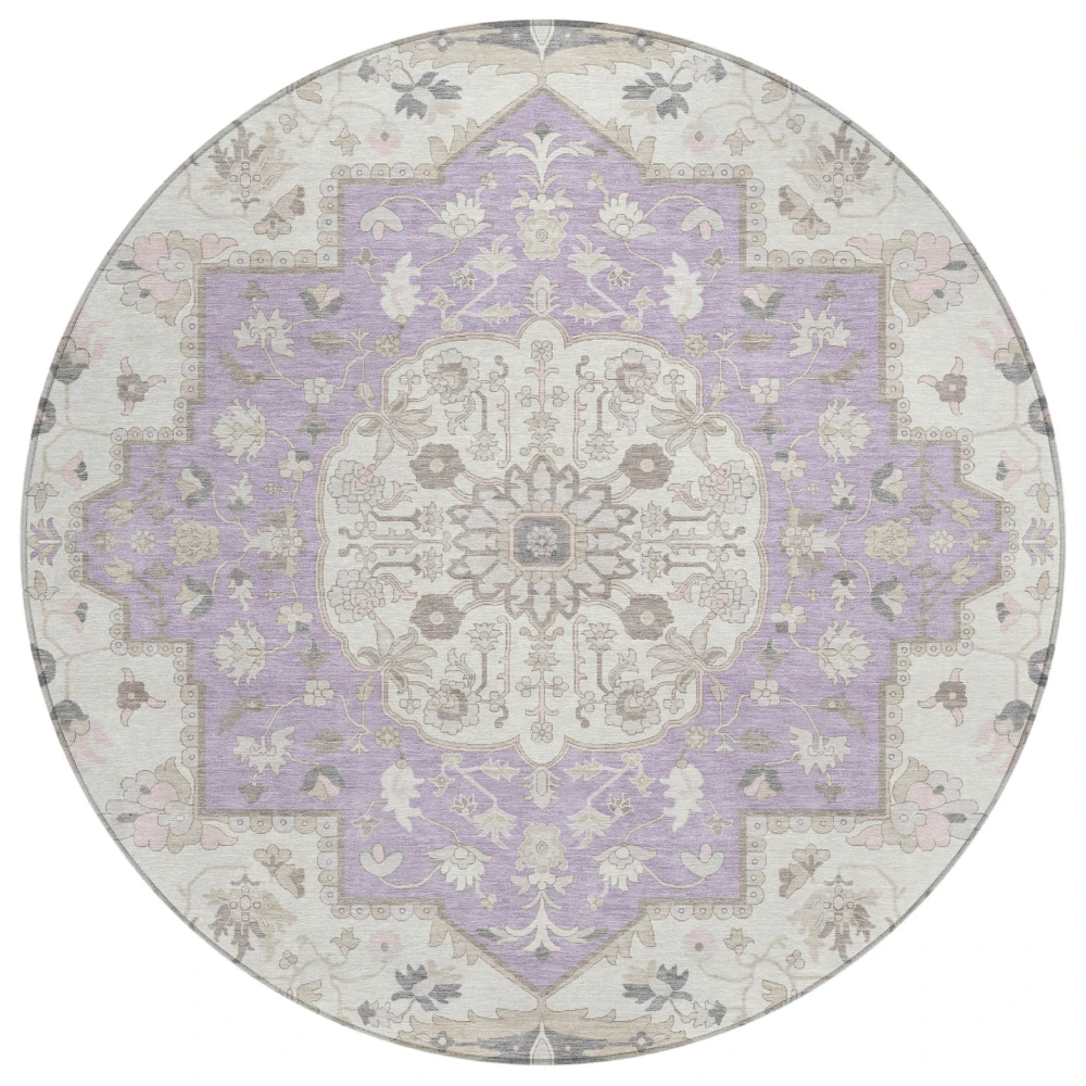 Chantille ACN2674 Lavender 8' x 8' Rug