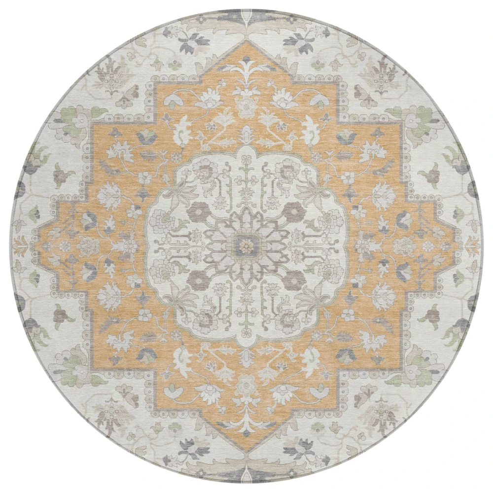 Chantille ACN2674 Peach 8' x 8' Rug