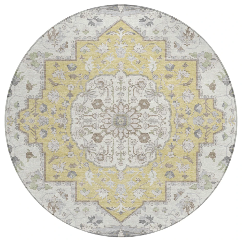 Chantille ACN2674 Wheat 8' x 8' Rug