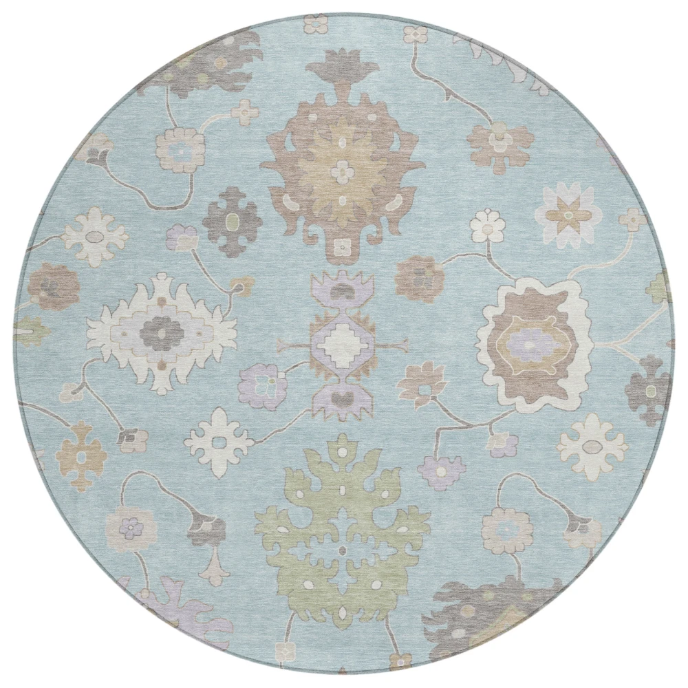 Chantille ACN2675 Sky 8' x 8' Rug