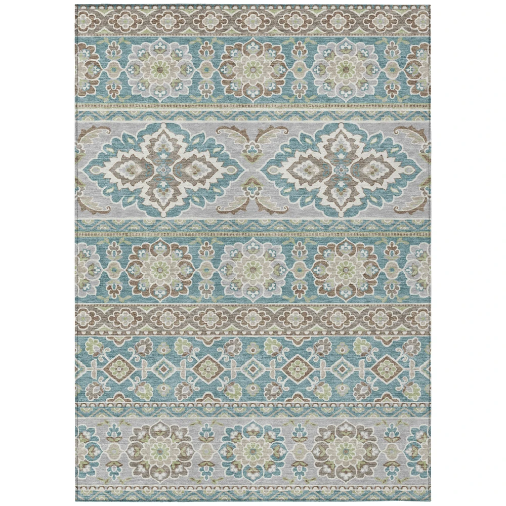 Chantille ACN2677 Teal 5' x 7'6