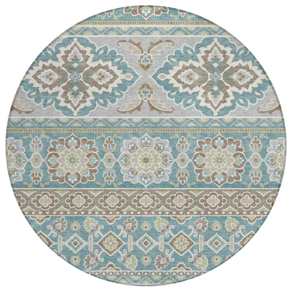 Chantille ACN2677 Teal 8' x 8' Rug