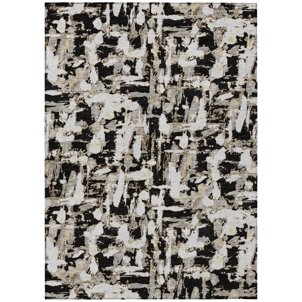 Chantille ACN2678 Black 3' x 5' Rug