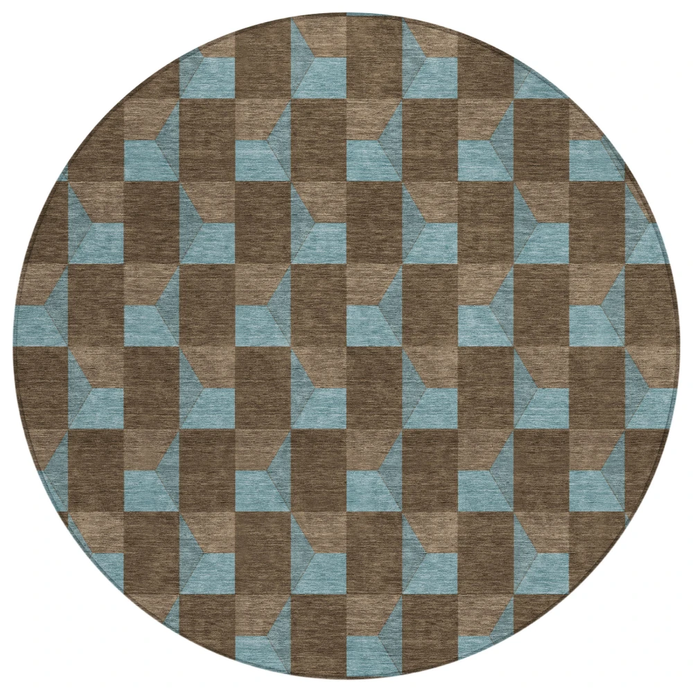Chantille ACN2680 Chocolate 8' x 8' Rug