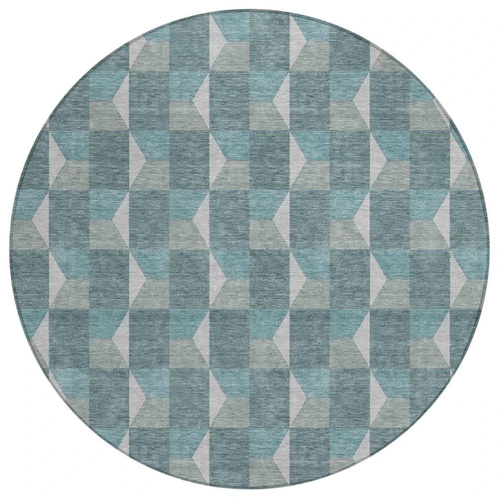 Chantille ACN2680 Teal 8' x 8' Rug