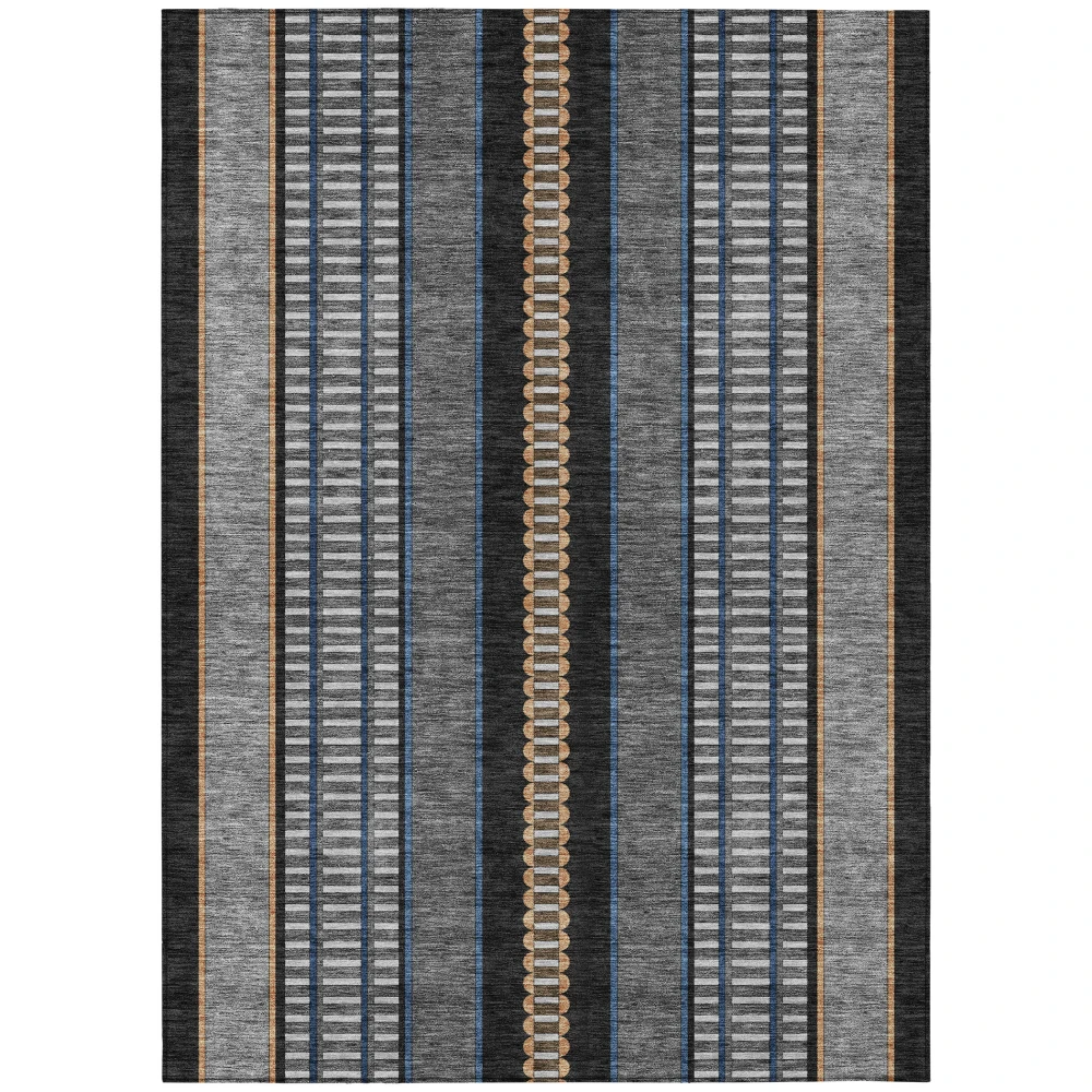 Chantille ACN2681 Black 3' x 5' Rug