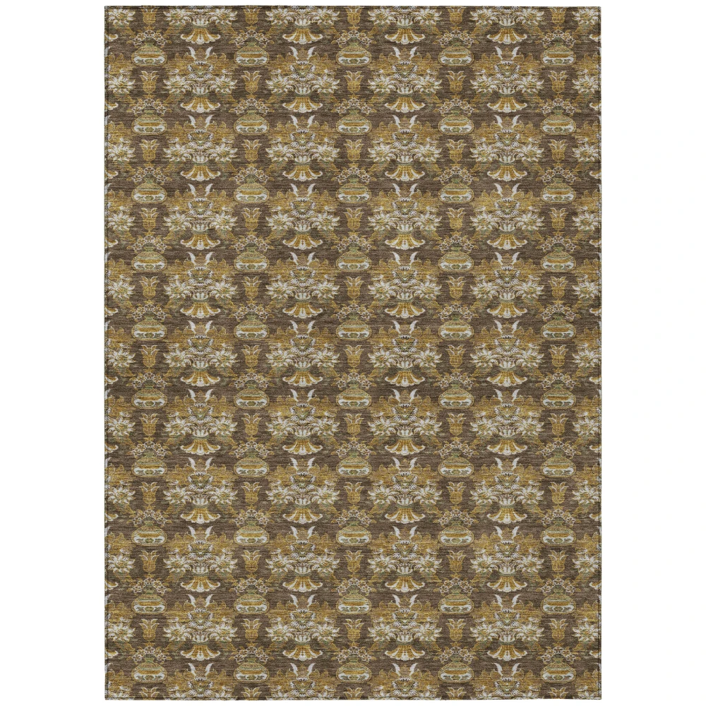 Chantille ACN2682 Chocolate 5' x 7'6