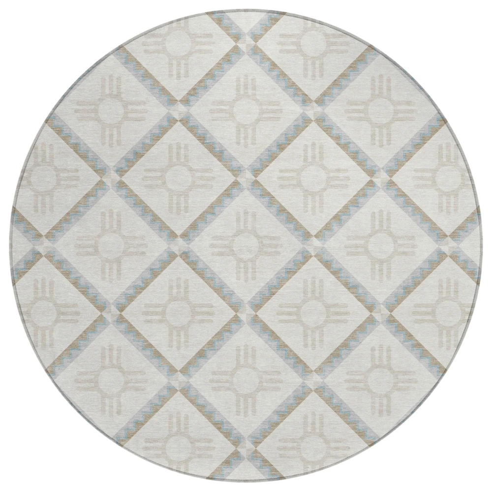 Chantille ACN2686 Ivory 8' x 8' Rug