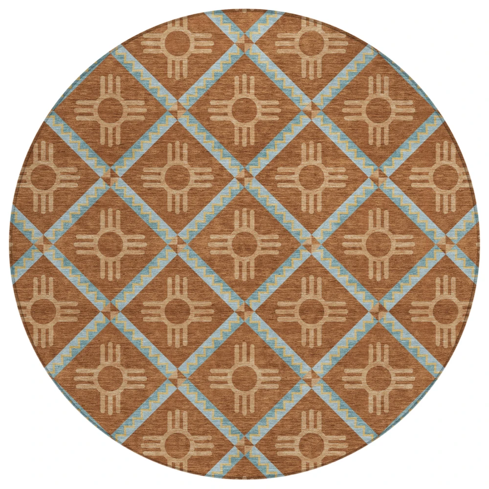 Chantille ACN2686 Paprika 8' x 8' Rug
