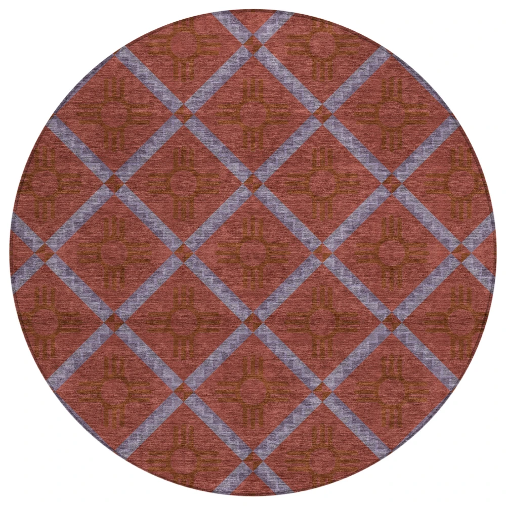 Chantille ACN2686 Red 8' x 8' Rug