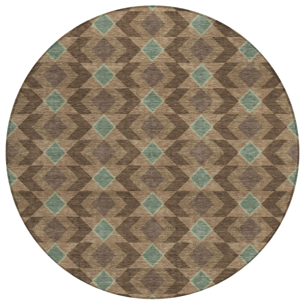 Chantille ACN2687 Chocolate 8' x 8' Rug