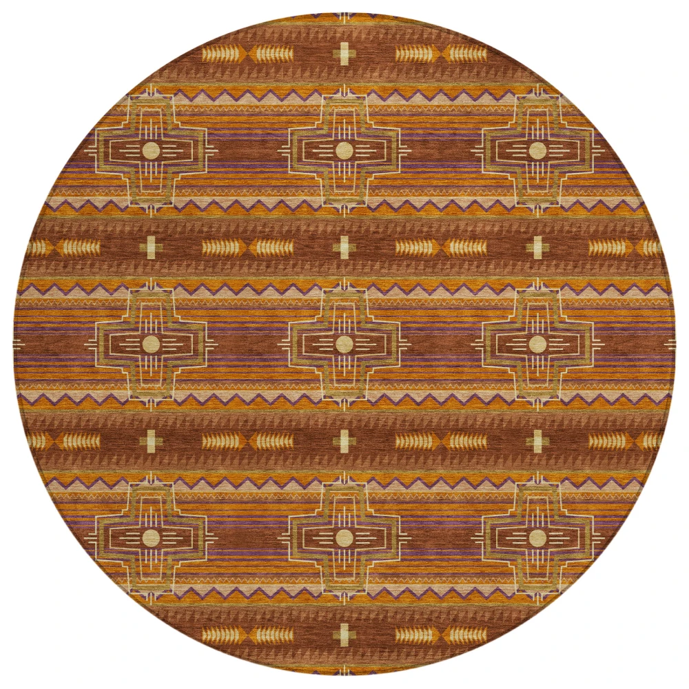 Chantille ACN2688 Brick 8' x 8' Rug