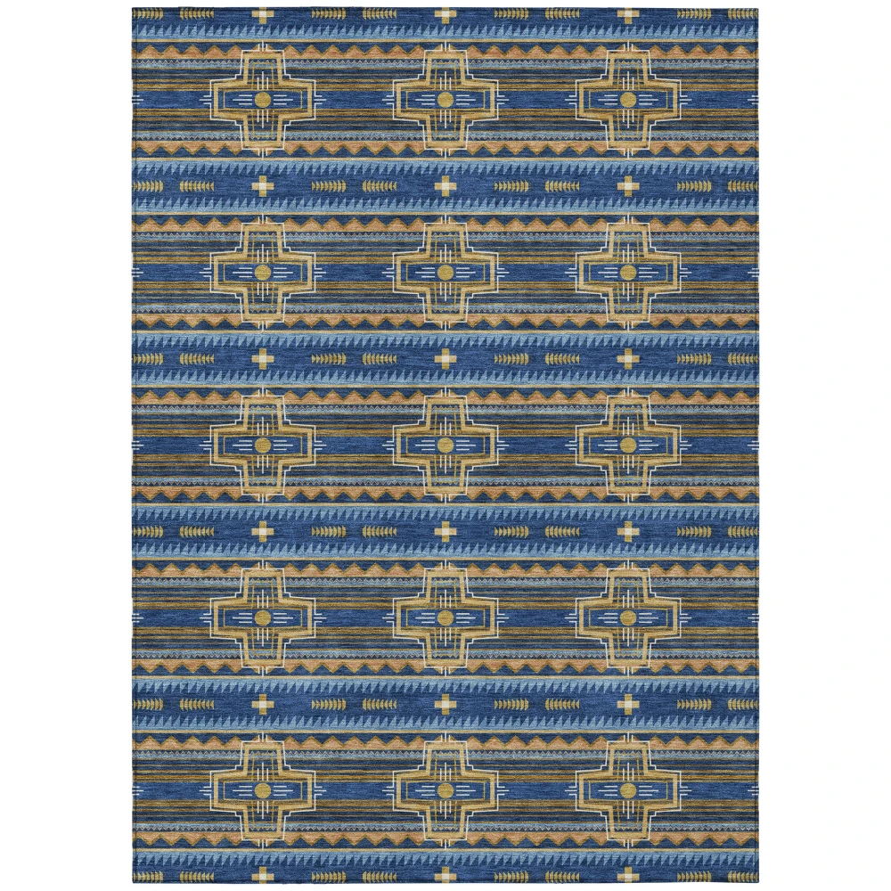 Chantille ACN2688 Navy 3' x 5' Rug