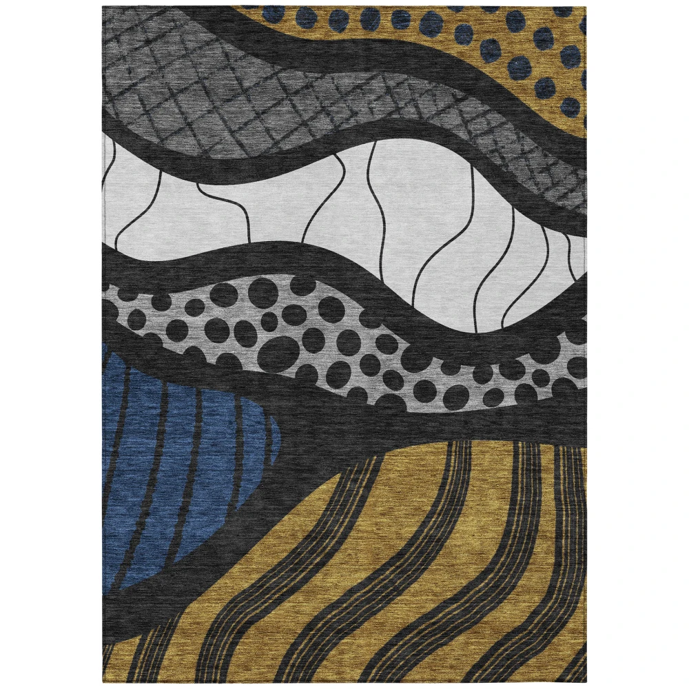 Chantille ACN2689 Black 5' x 7'6