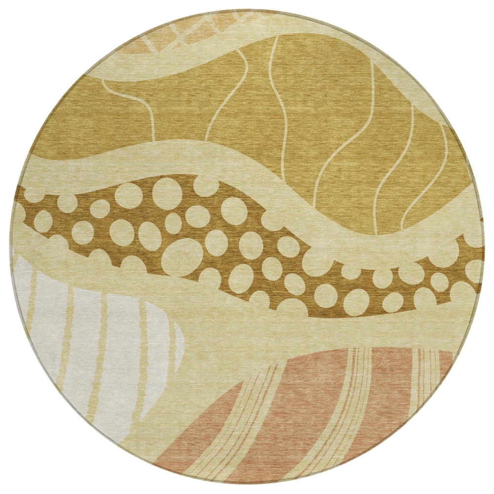 Chantille ACN2689 Wheat 8' x 8' Rug