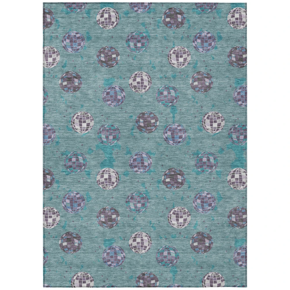 Chantille ACN2690 Teal 5' x 7'6