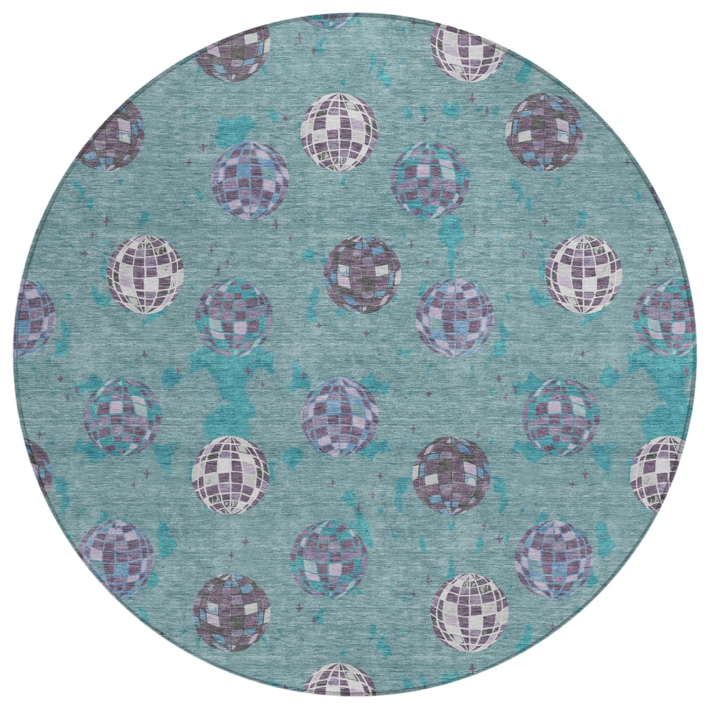 Chantille ACN2690 Teal 8' x 8' Rug