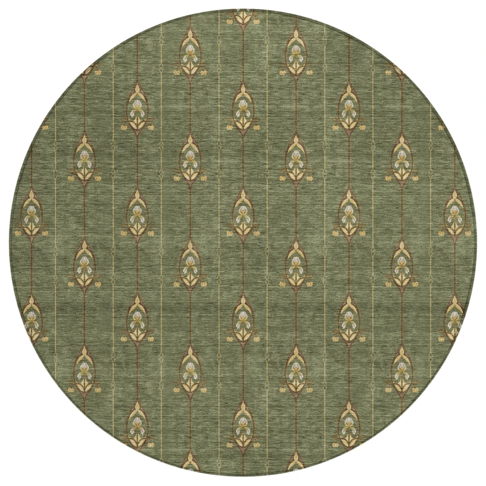 Chantille ACN2691 Olive 8' x 8' Rug