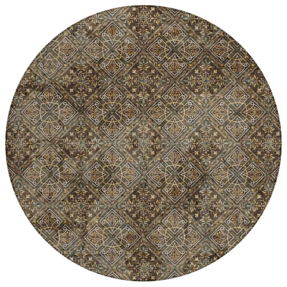 Chantille ACN2692 Chocolate 8' x 8' Rug