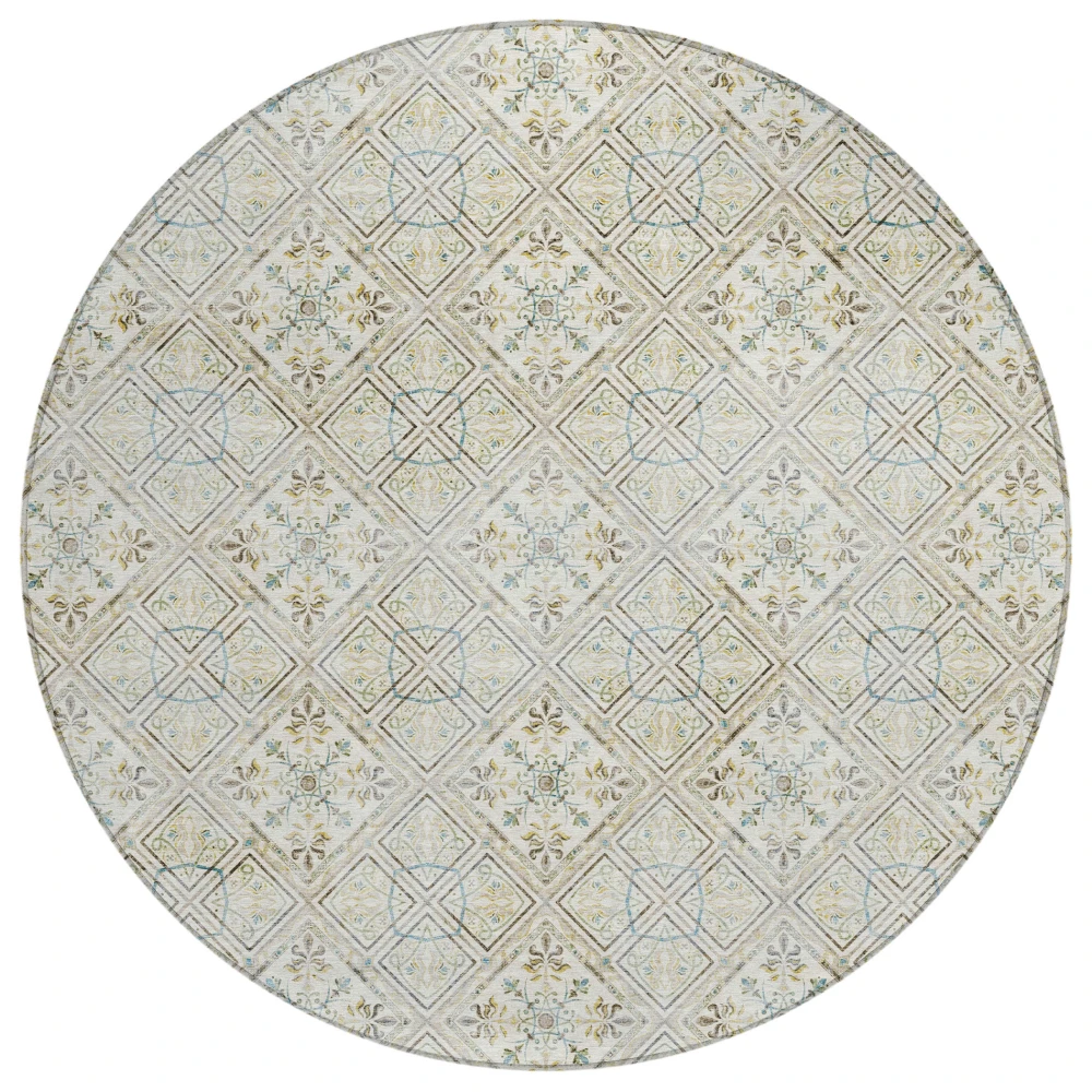 Chantille ACN2692 Ivory 8' x 8' Rug