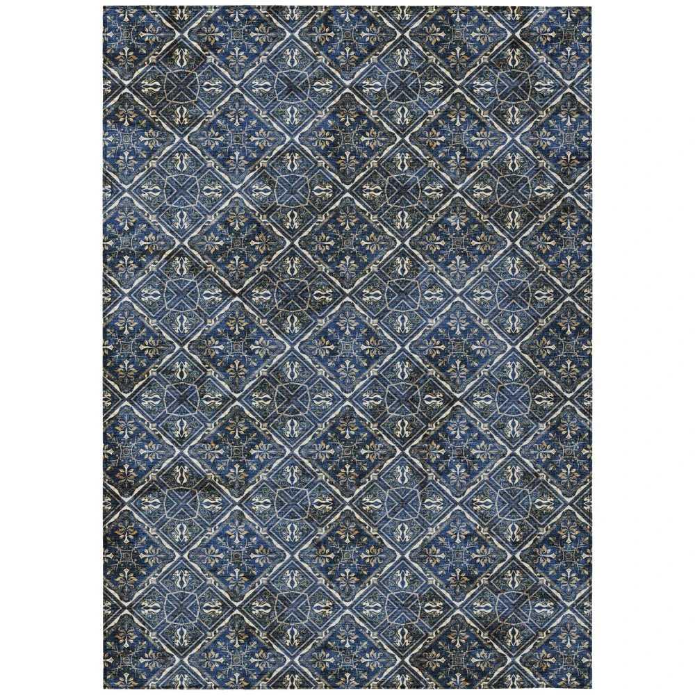 Chantille ACN2692 Navy 5' x 7'6