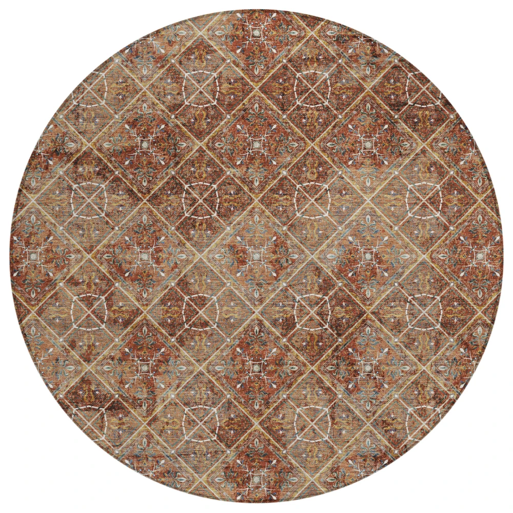 Chantille ACN2692 Paprika 8' x 8' Rug