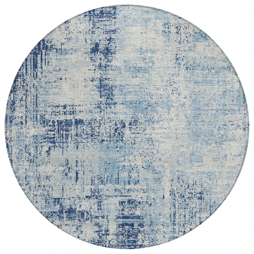 Chantille ACN2693 Blue 8' x 8' Rug