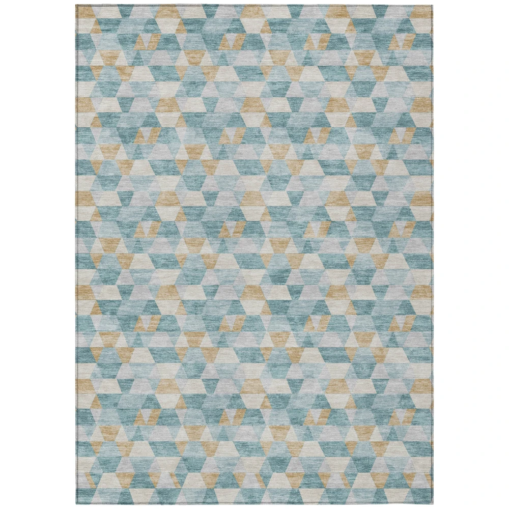Chantille ACN2694 Teal 3' x 5' Rug
