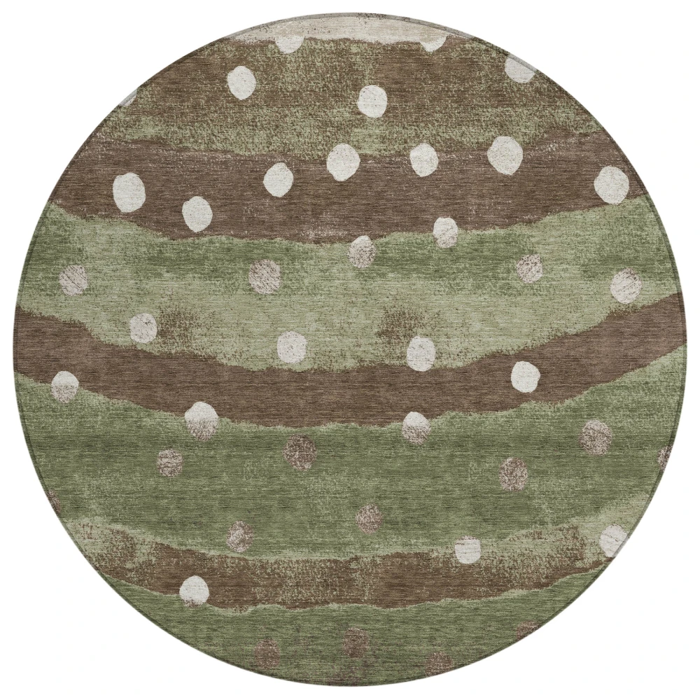 Chantille ACN2696 Olive 8' x 8' Rug