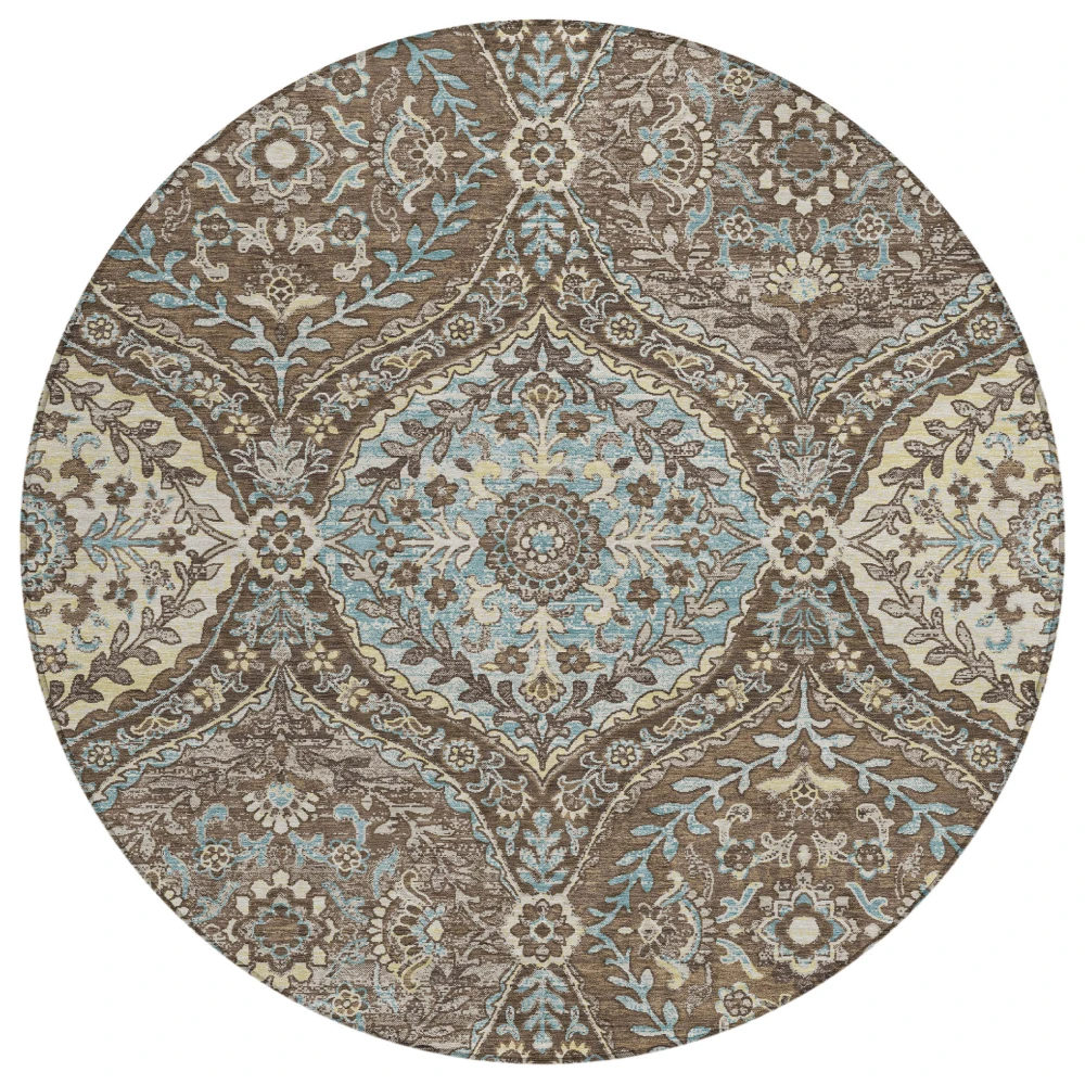 Chantille ACN2698 Brown 8' x 8' Rug