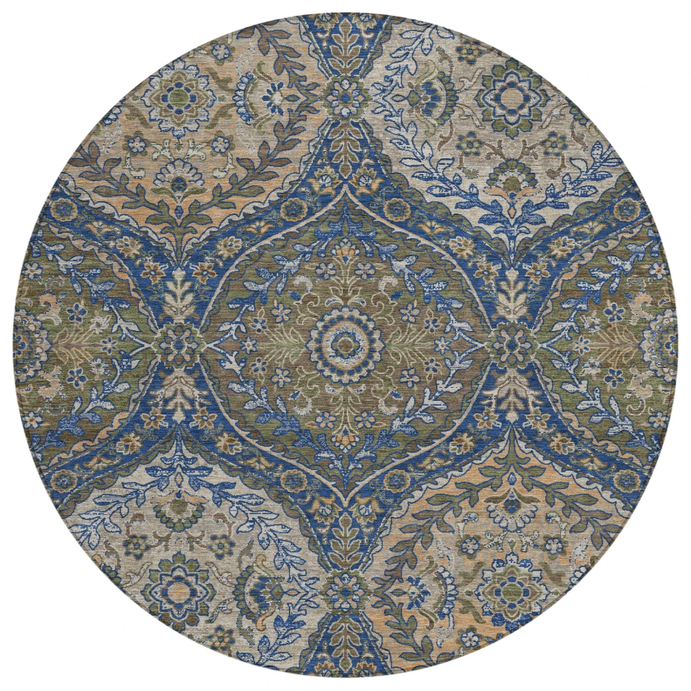Chantille ACN2698 Navy 8' x 8' Rug