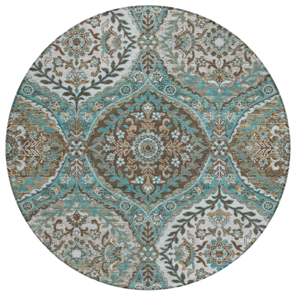 Chantille ACN2698 Teal 8' x 8' Rug
