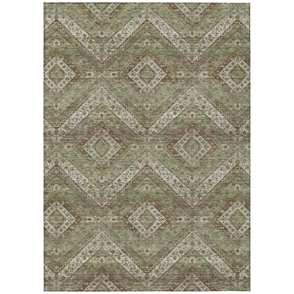 Chantille ACN2699 Olive 5' x 7'6