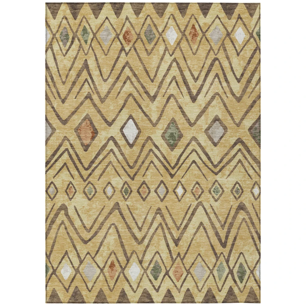Chantille ACN2702 Gold 5' x 7'6