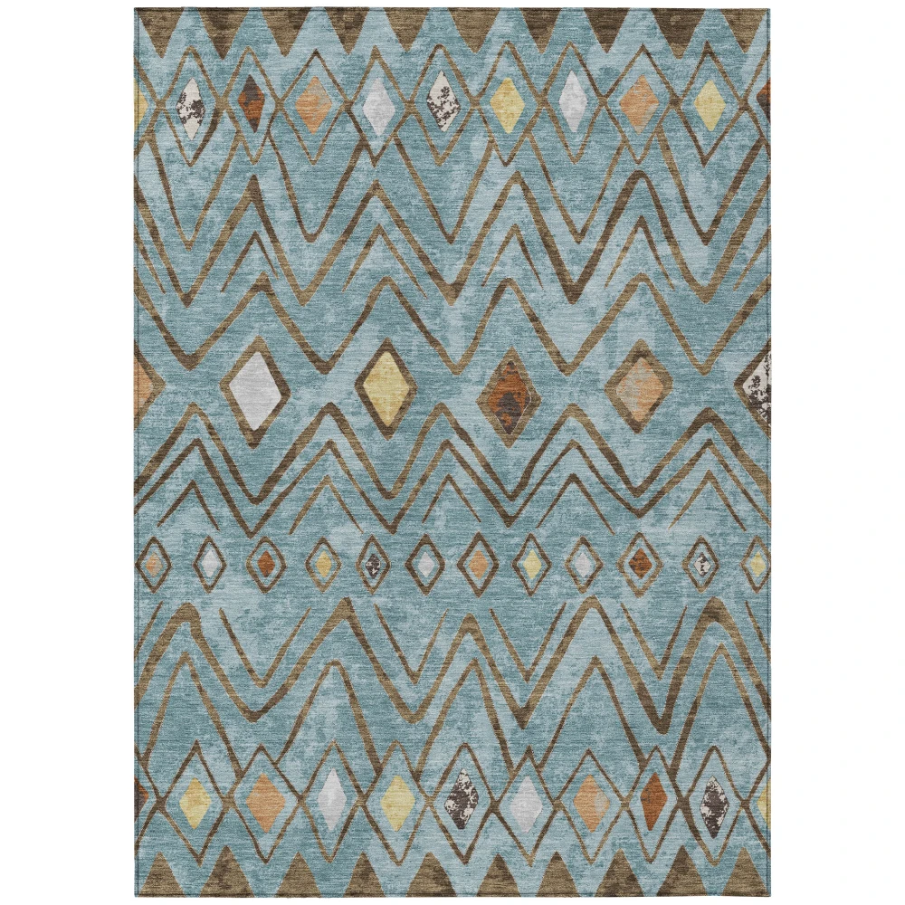 Chantille ACN2702 Teal 5' x 7'6