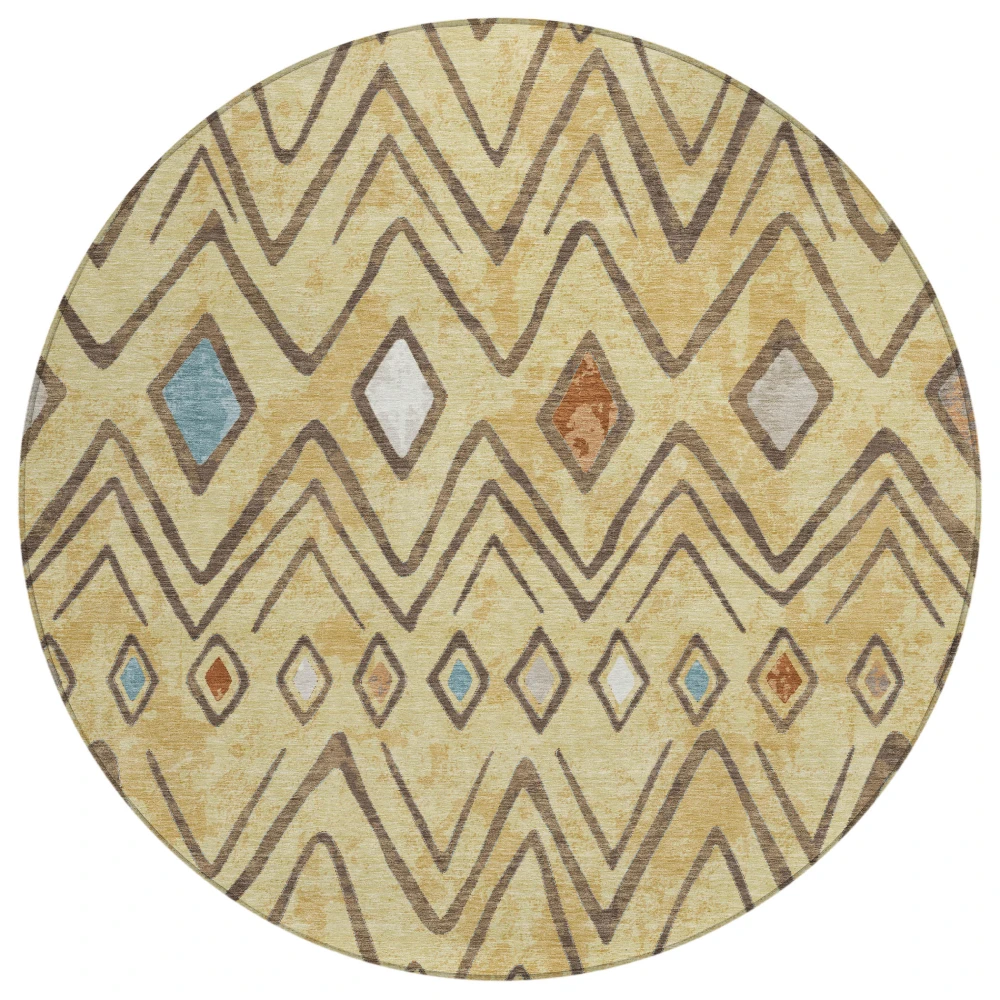 Chantille ACN2702 Wheat 8' x 8' Rug