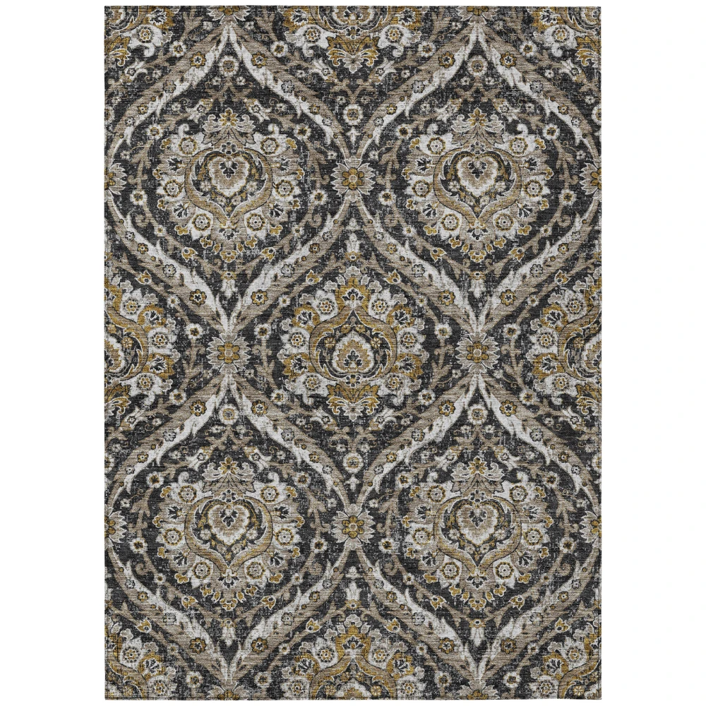 Chantille ACN2703 Black 3' x 5' Rug