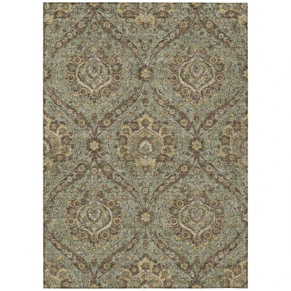 Chantille ACN2703 Olive 5' x 7'6