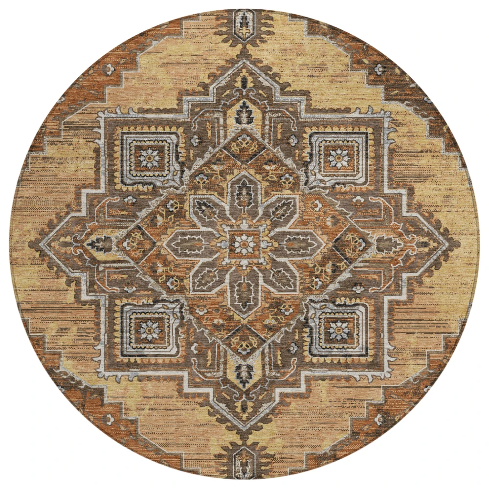 Chantille ACN2704 Copper 8' x 8' Rug