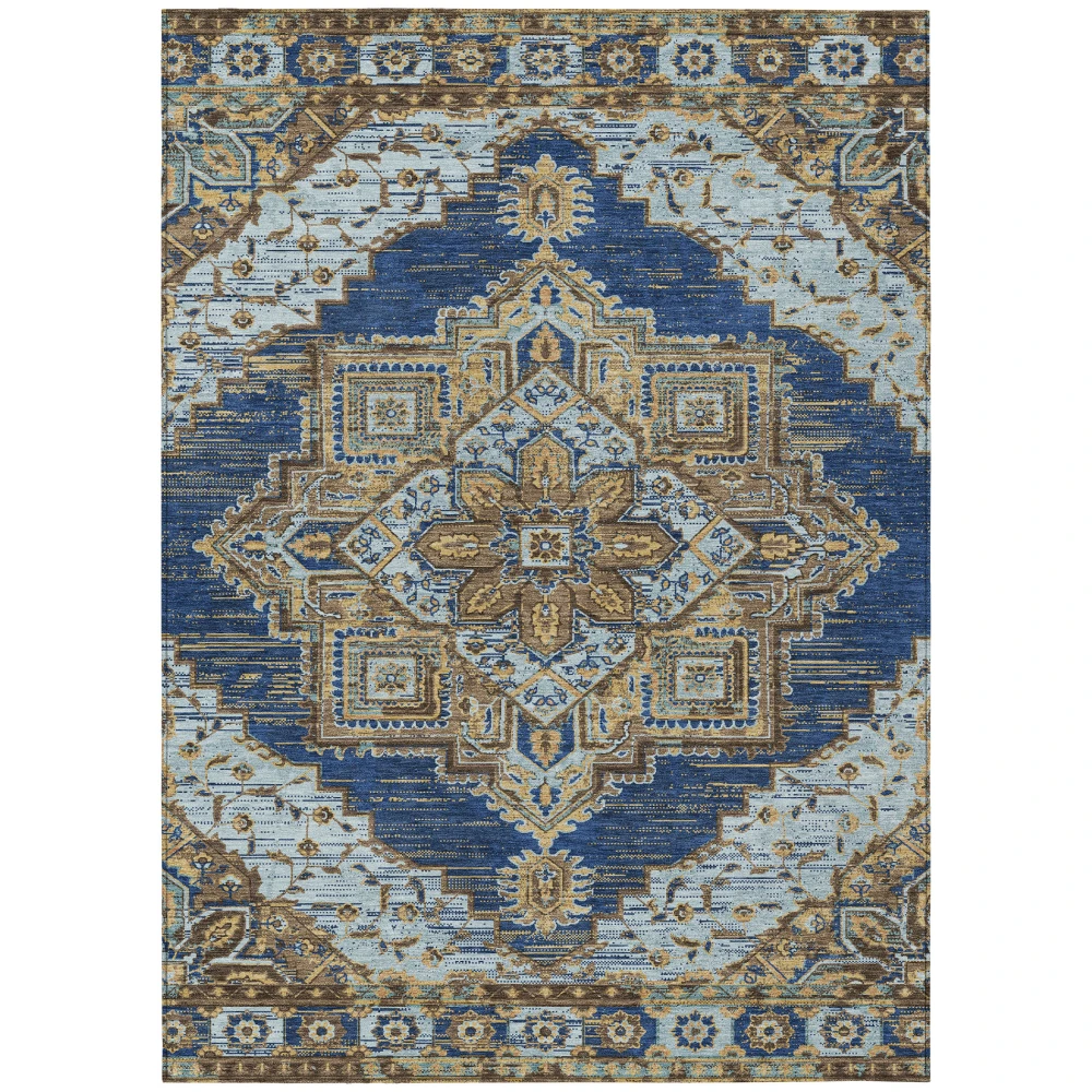 Chantille ACN2704 Navy 3' x 5' Rug