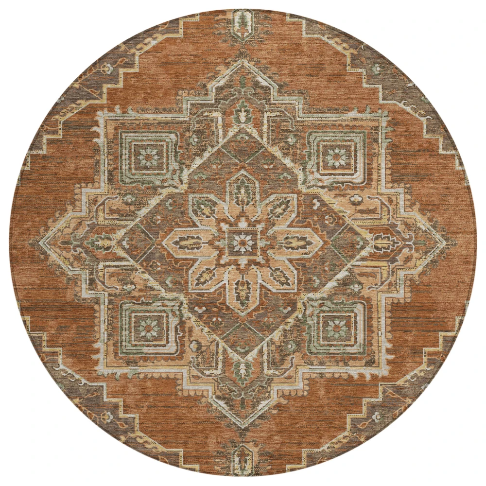 Chantille ACN2704 Paprika 8' x 8' Rug