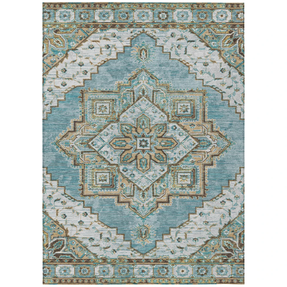 Chantille ACN2704 Teal 9' x 12' Rug